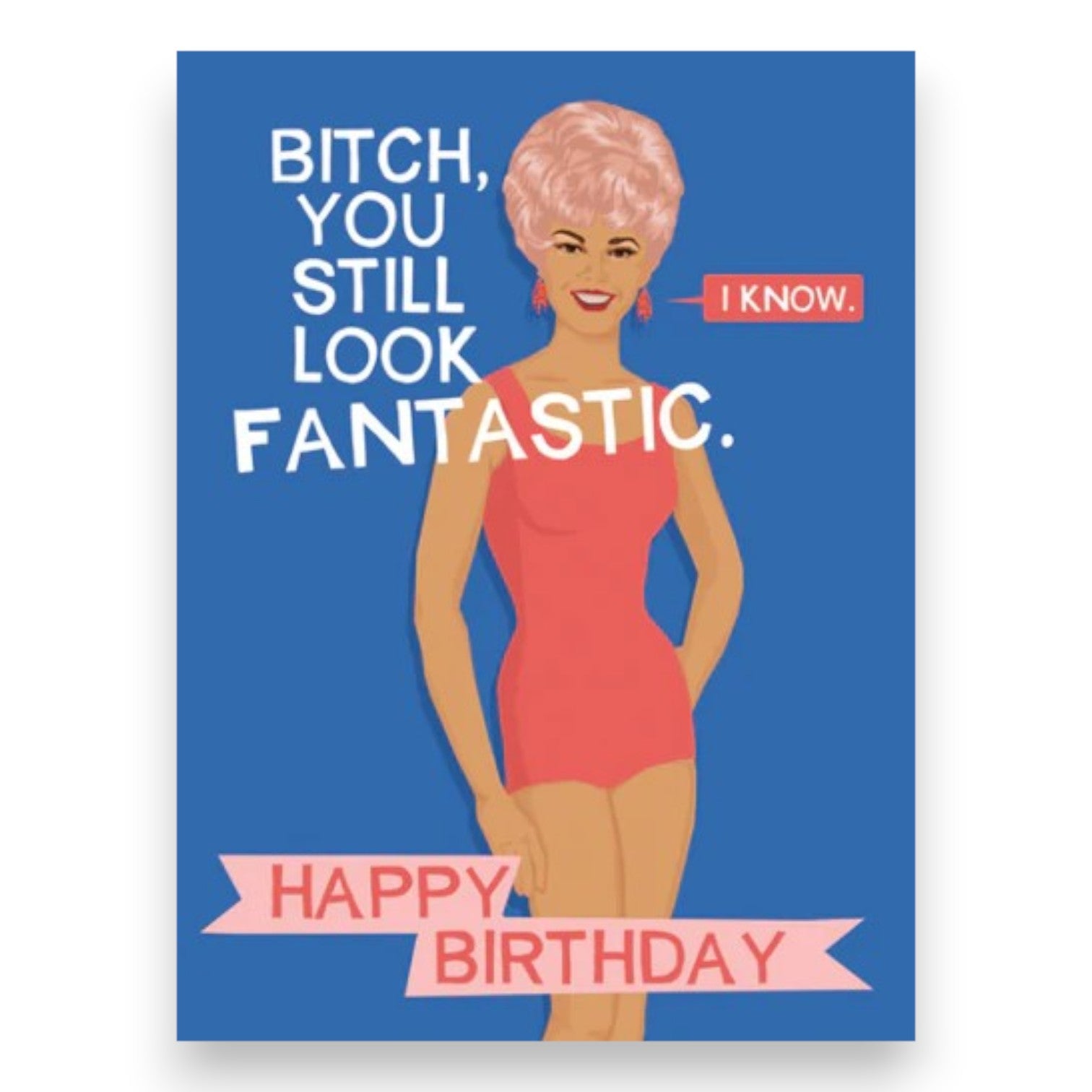 Fantastic Birthday - Birthday Greeting Card from BluntCard - Mellow Monkey