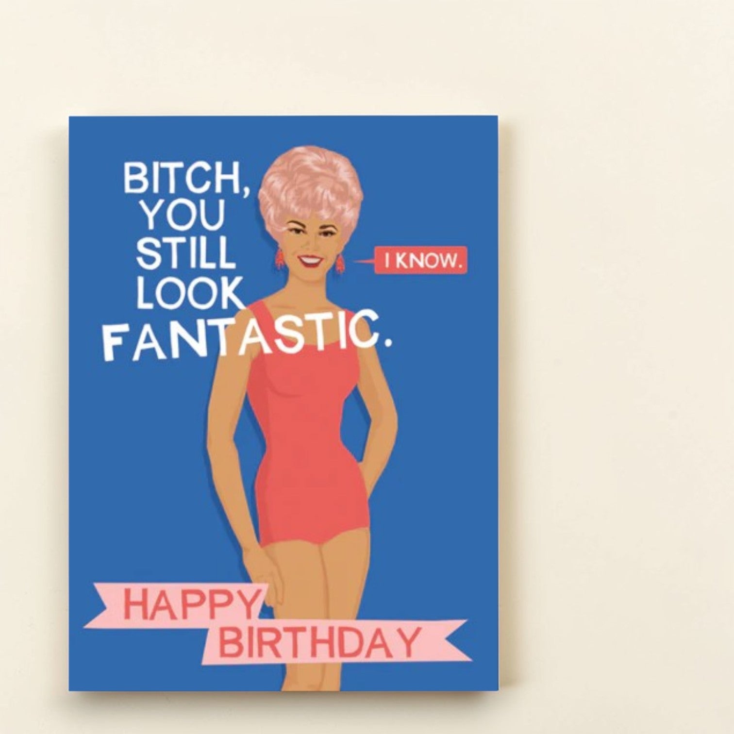 Fantastic Birthday - Birthday Greeting Card from BluntCard - Mellow Monkey