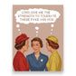 Lord Give Me The Strength To Tolerate These Fake Ass Hos - Greeting Card - BluntCard - Mellow Monkey