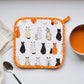 Cats In Waiting Pot Mat - Mellow Monkey