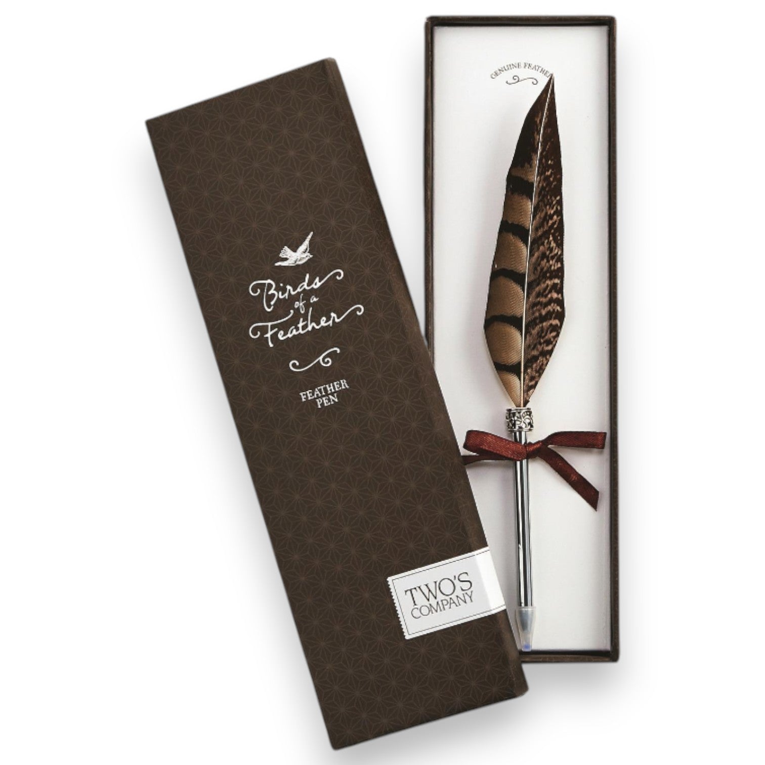 Vintage Feather Pen in a Gift Box - Mellow Monkey