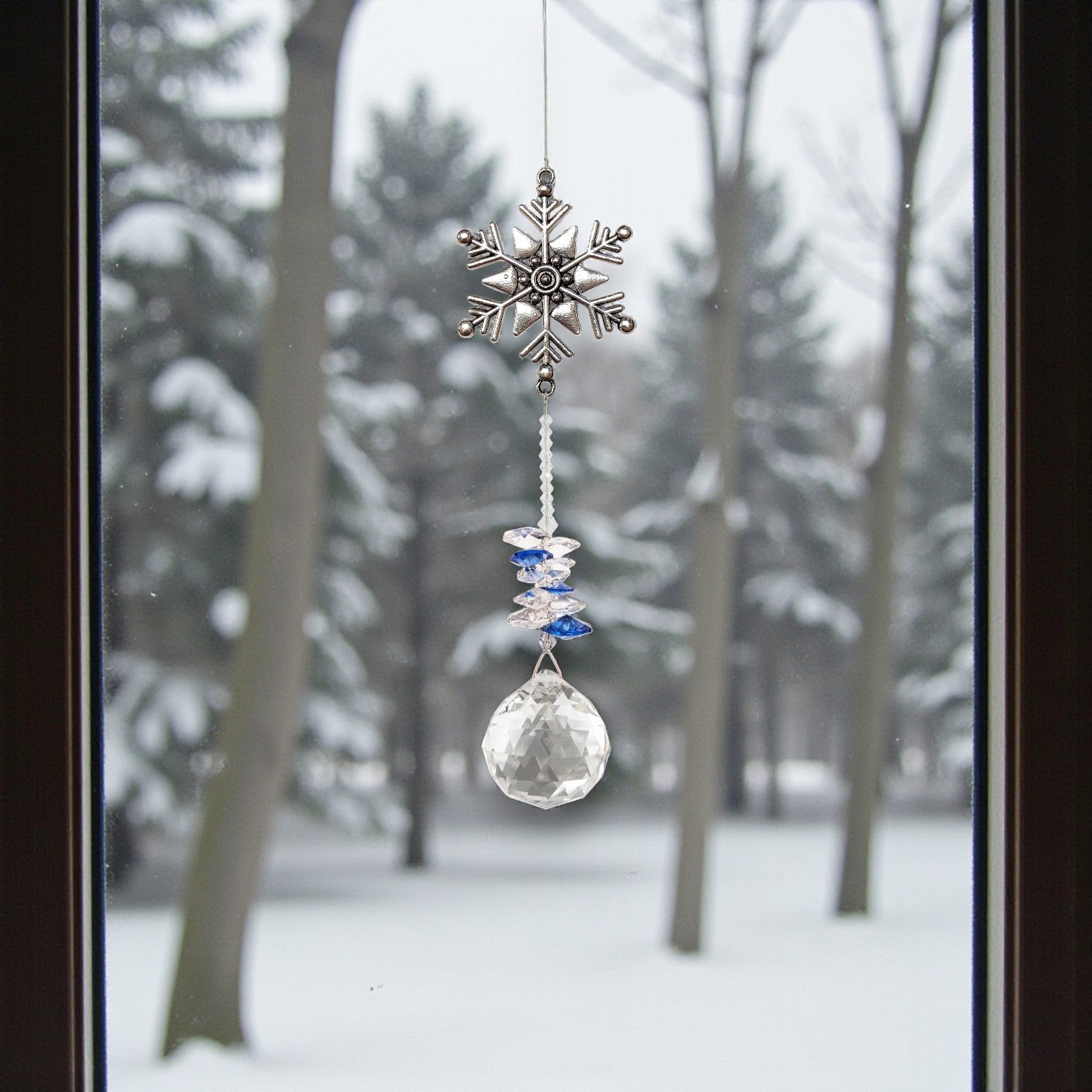 The Snowflake - Eternity Crystals Wishing Threads – Mellow Monkey