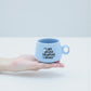 I Am Never Drinking Again - Blue Mug Shot Glass  - Mellow Monkey