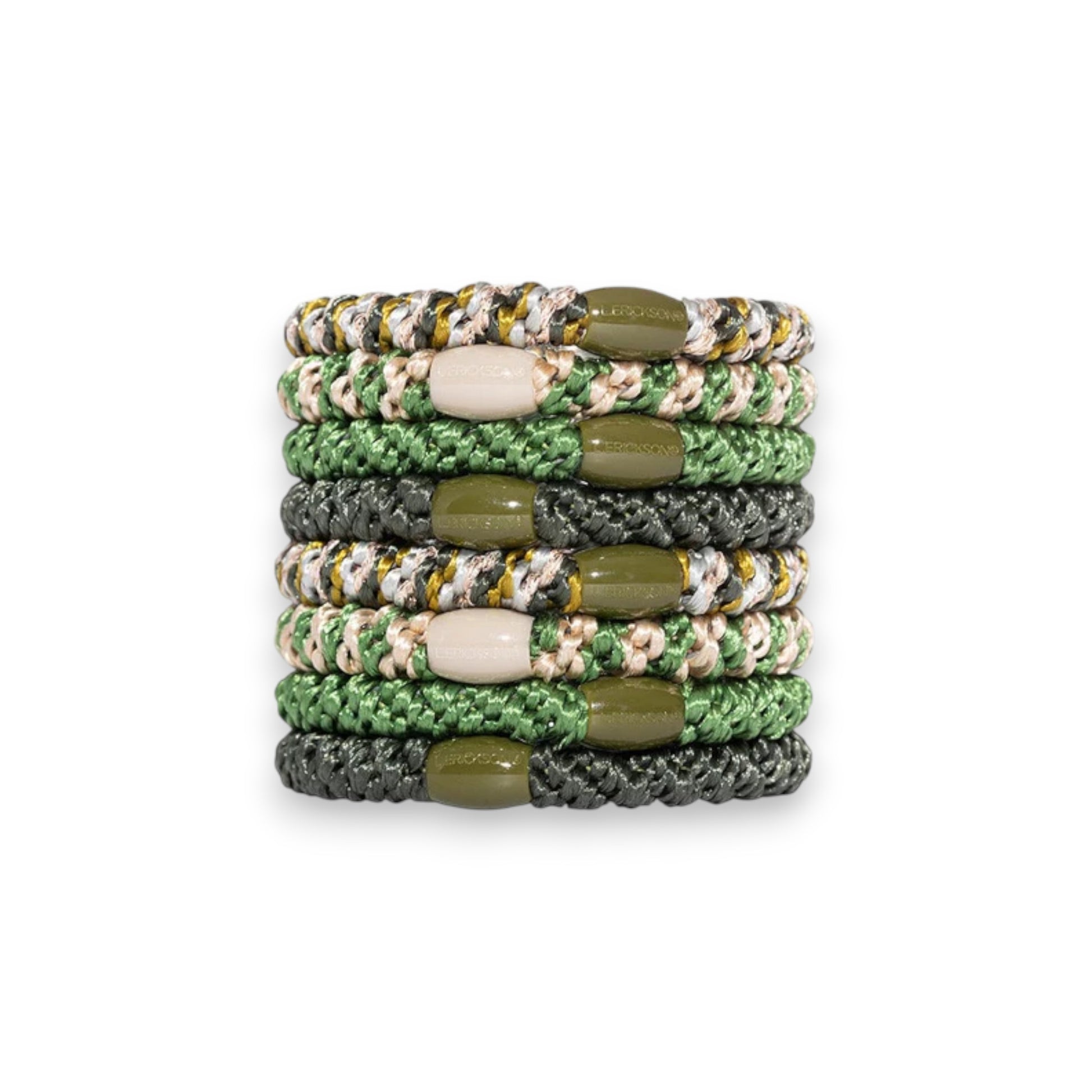 Cadet - Grab & Go Ponytail Holders - L. Erikson - Set of Eight - Mellow Monkey