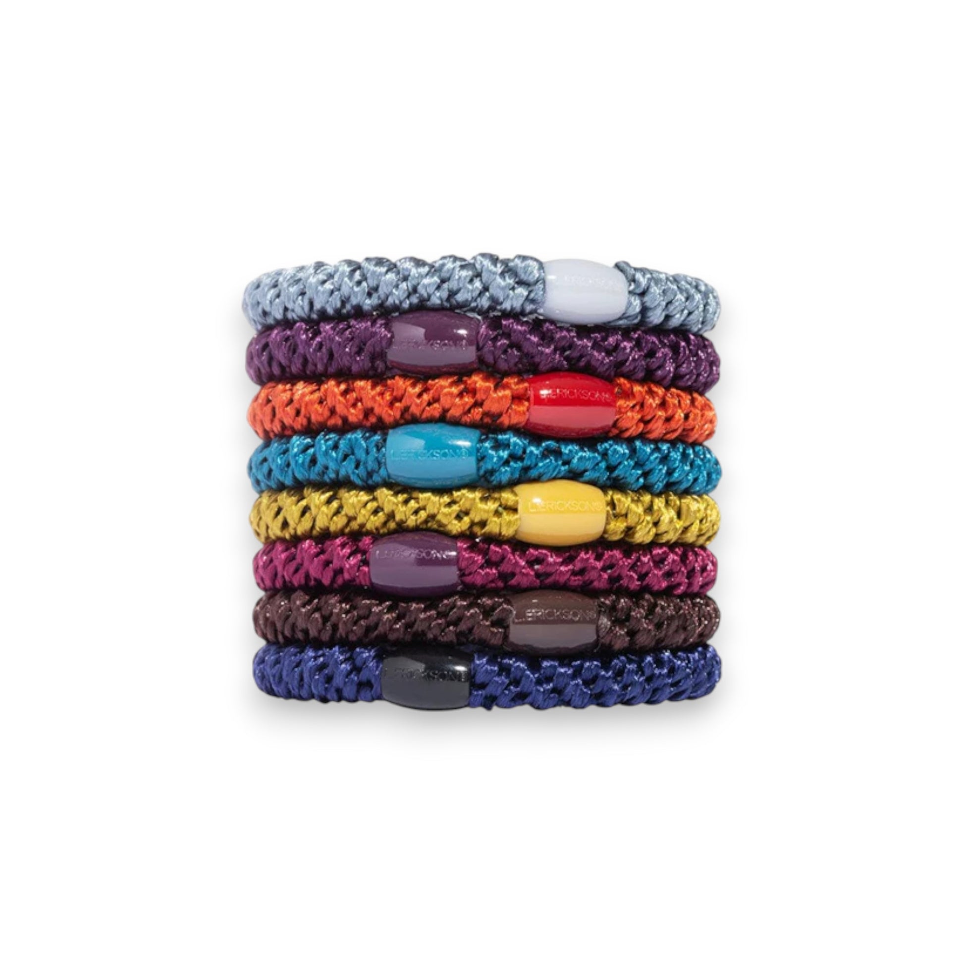 Fall - Grab & Go Ponytail Holders - L. Erikson - Set of Eight - Mellow Monkey