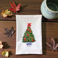 Cardinals Christmas Tree Flour Sack Towel - Mellow Monkey