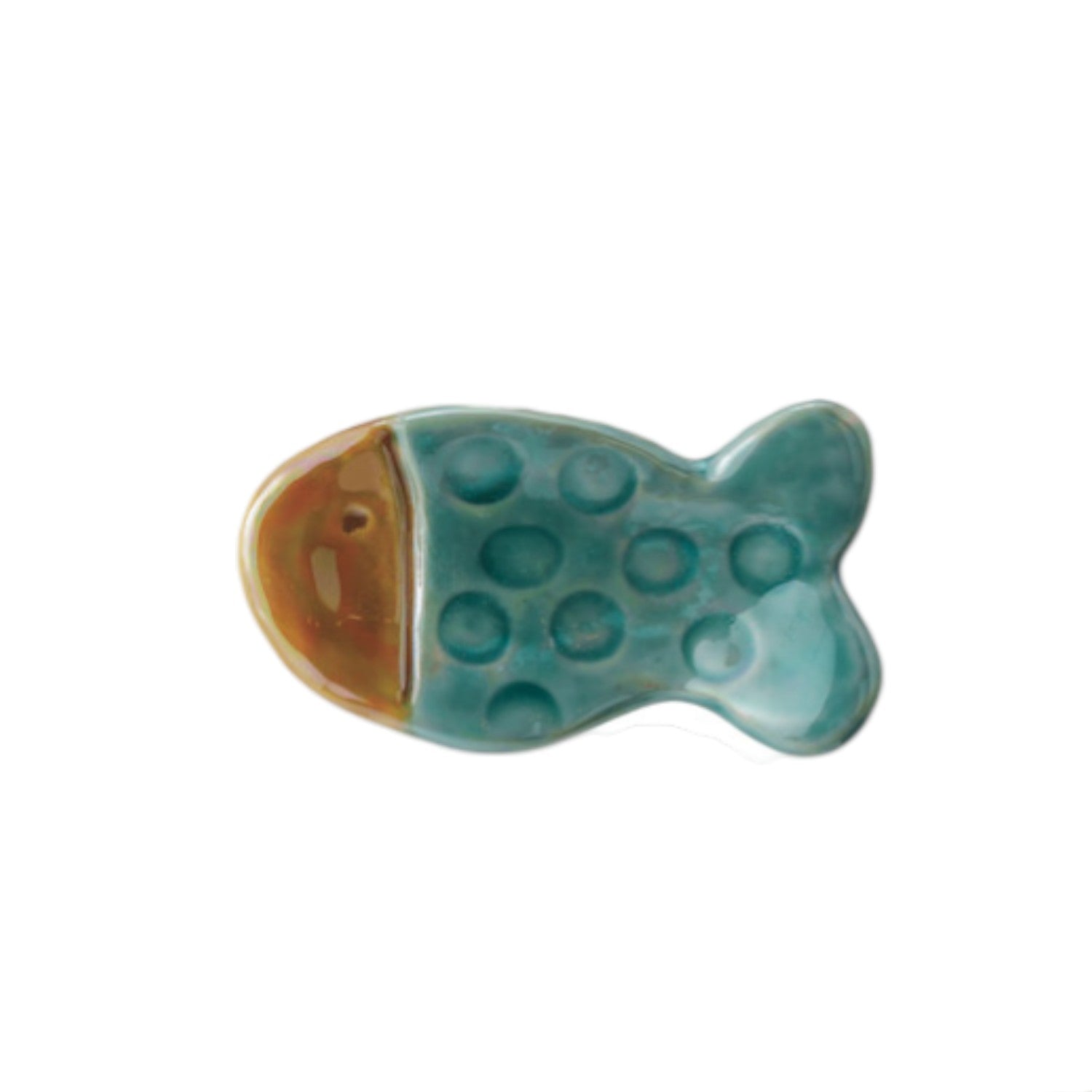 Hand-Painted Stoneware Sea Life Shaped Dish - Mellow Monkey