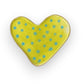 Hand-Painted Stoneware Heart Magnet - 2-in - Mellow Monkey