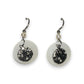 Silver Forest Silver Shell with Sand Dollar Earrings NE-1759 - Mellow Monkey