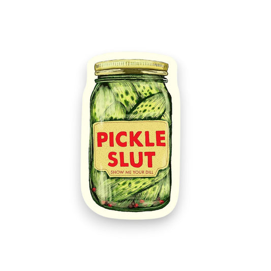 Pickle Slut - Mini Sticker #22 - Mellow Monkey