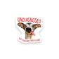 Undiagnosed - Mini Sticker #16 - Mellow Monkey