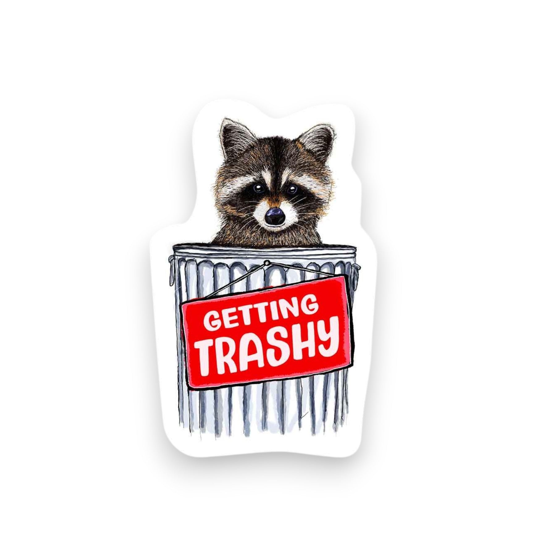Trashy - Mini Sticker #14 - Mellow Monkey