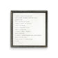 When I Was 5 Years Old My Mother Always Told Me That Happiness Is The Key To Life..  John Lennon Quote - Framed Canvas Shelf Art 5-3/4-in - Mellow Monkey