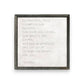 Buddha-In The End, Only Three Things Matter... -Buddha Quote - Framed Canvas Shelf Art 5-3/4-in - Mellow Monkey
