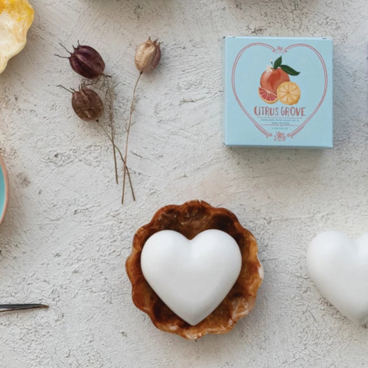 Citrus Grove - Olive Oil & Shea Butter Triple Milled Bar Soap - Mellow Monkey
