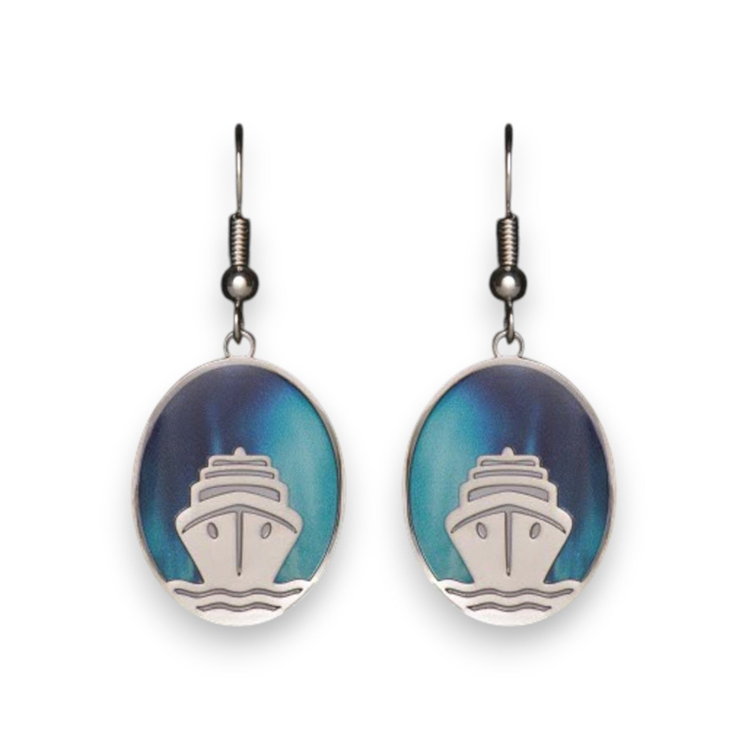 Northern Lights Cruise Ship Earrings - Mellow Monkey