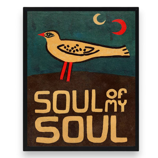 Soul Of My Soul - Framed Art Print - 8-in x 10-in