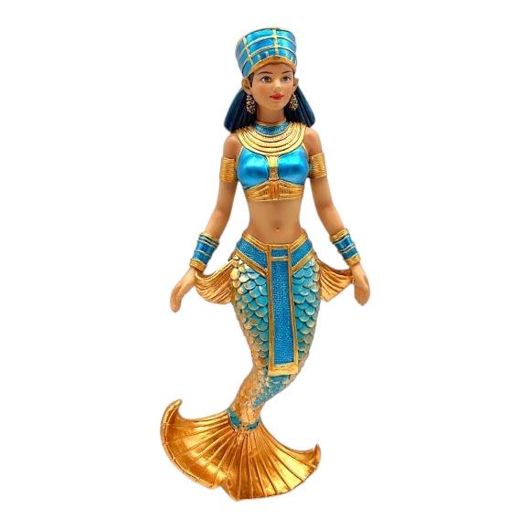 December Diamonds Queen of the Nile Mermaid Collectible Ornament 55-55466 - Mellow Monkey