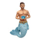December Diamonds March Aquamarine Merman Collectible Ornament 55-55491 - Mellow Monkey