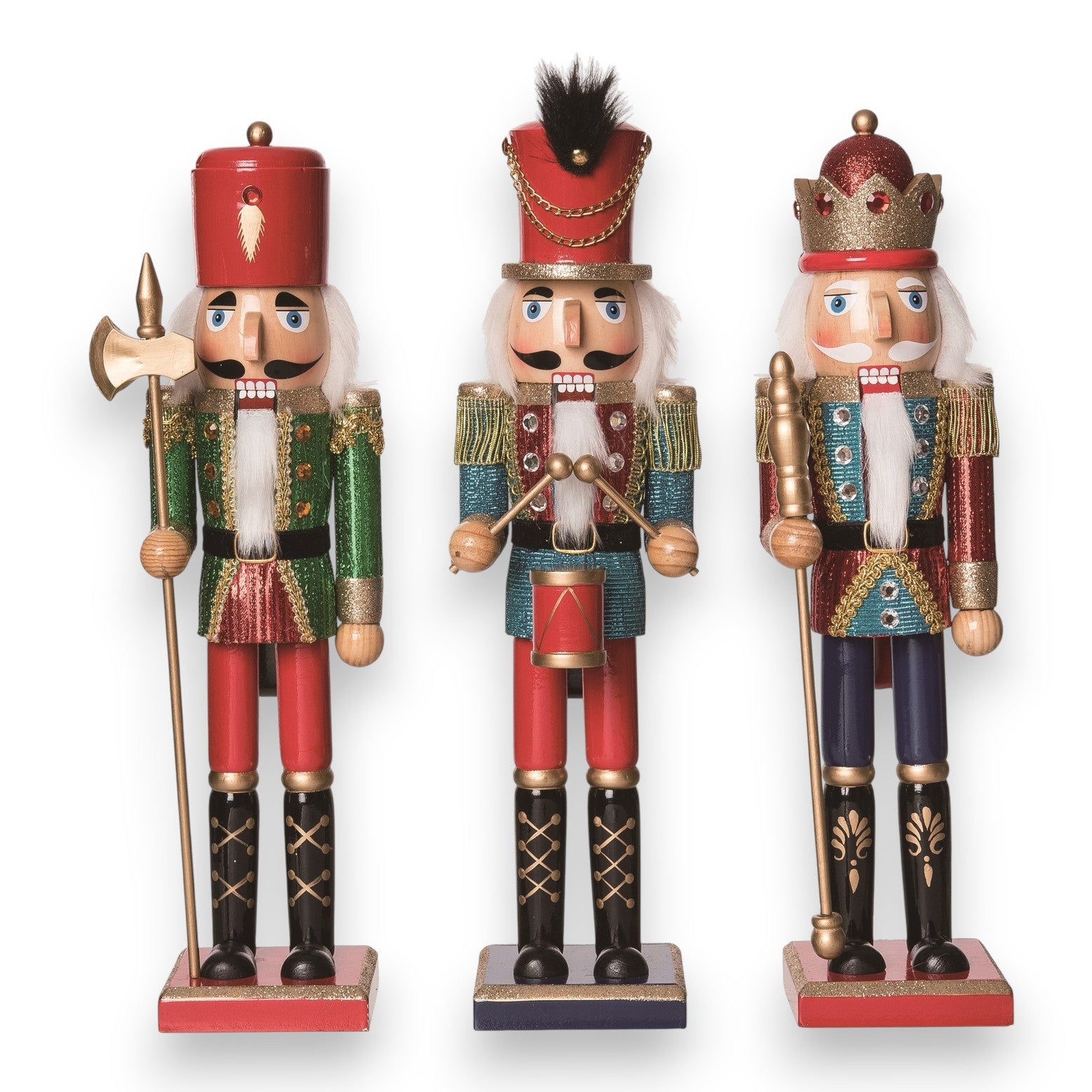 Nutcracker Decorative Figure - 15-in - Mellow Monkey