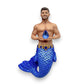 December Diamonds September Sapphire Collectible Merman Ornament 55-55497 - Mellow Monkey