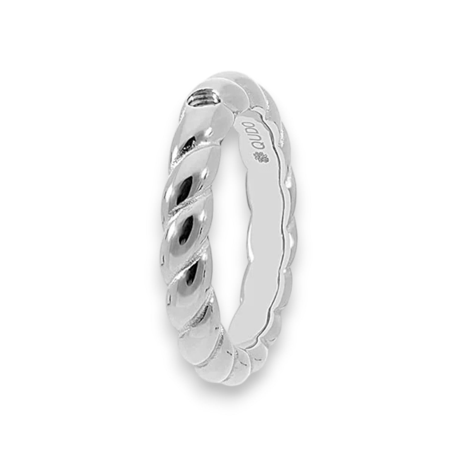 QUDO Basic LANA Ring - Silver - Mellow Monkey