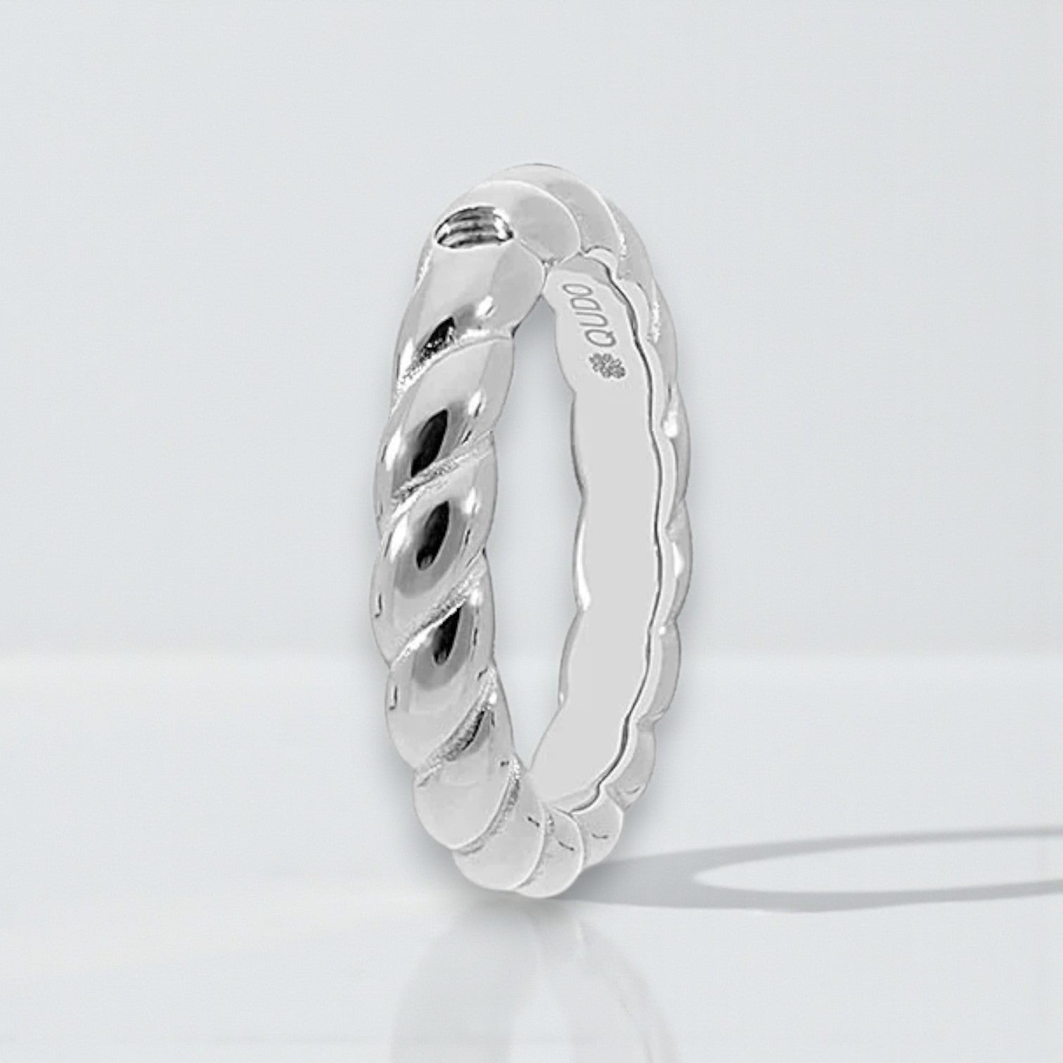 QUDO Basic LANA Ring - Silver - Mellow Monkey