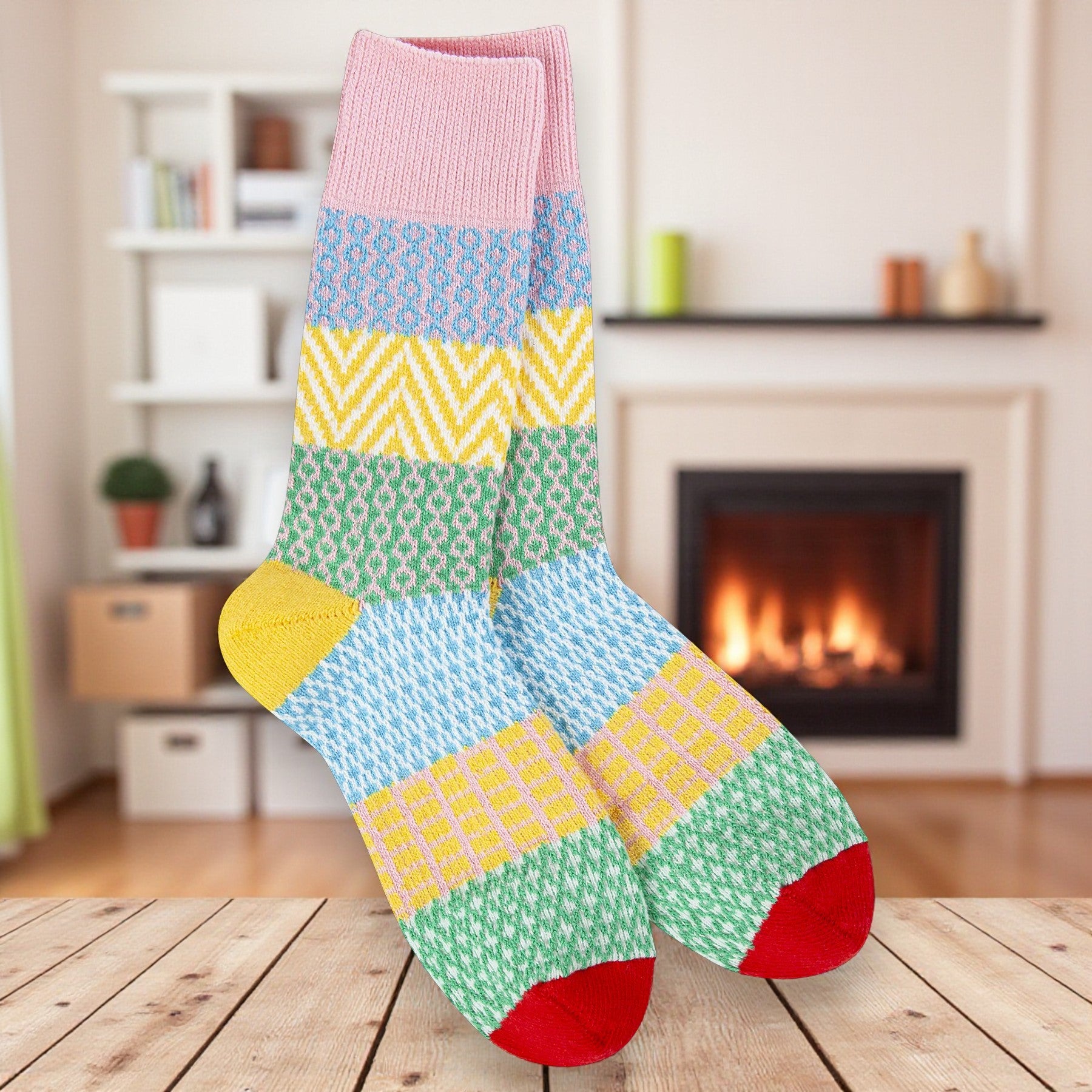 World's Softest - Gallery Crew Sock- Wonderland - Mellow Monkey