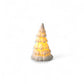 Mini Light Up Dolomite White Christmas Tree - 4-in - Mellow Monkey