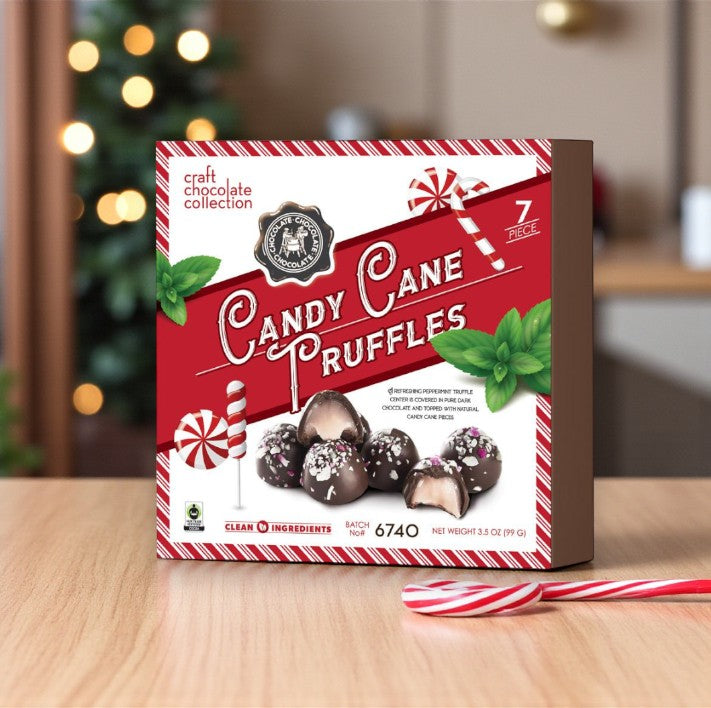 Candy Cane Truffles - Mellow Monkey