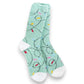 World's Softest - Cozy Crew Socks - Holiday Lights - Mellow Monkey