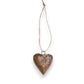 Mango Wood Heart Ornament with Jute Hanger - 1-3/4-in - Mellow Monkey