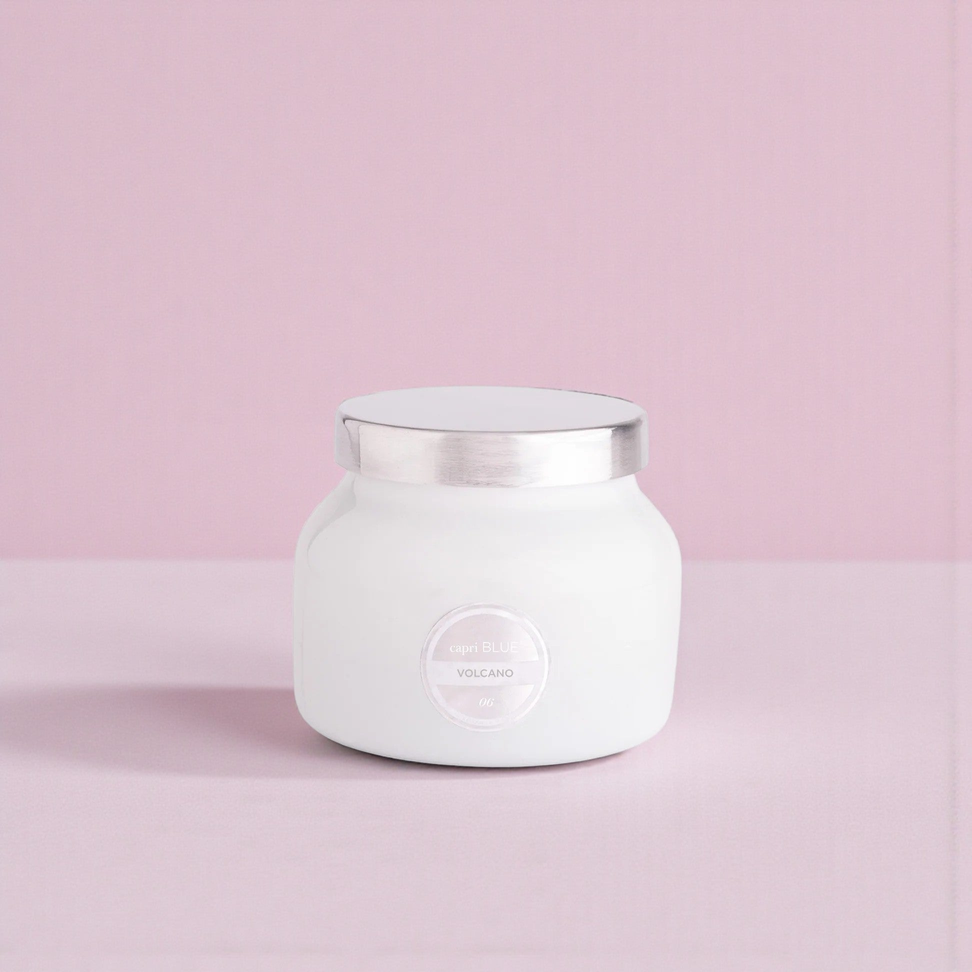 Volcano - White Signature Petite Candle - 8-oz. - Mellow Monkey