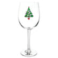 Christmas Tree Jeweled Stemmed Wine Glass - Mellow Monkey