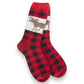World's Softest - Nature Walk Crew Socks - Red - Mellow Monkey
