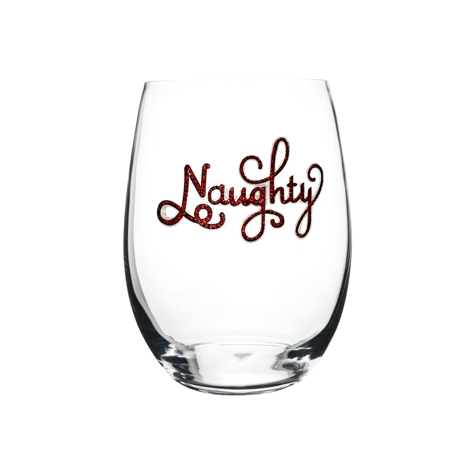 Naughty Stemless Wine Glass - Mellow Monkey