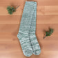 World's Softest - Slub Slouch Crew Socks - Spruce - Mellow Monkey