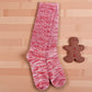 World's Softest - Slub Slouch Crew Socks - Peppermint - Mellow Monkey
