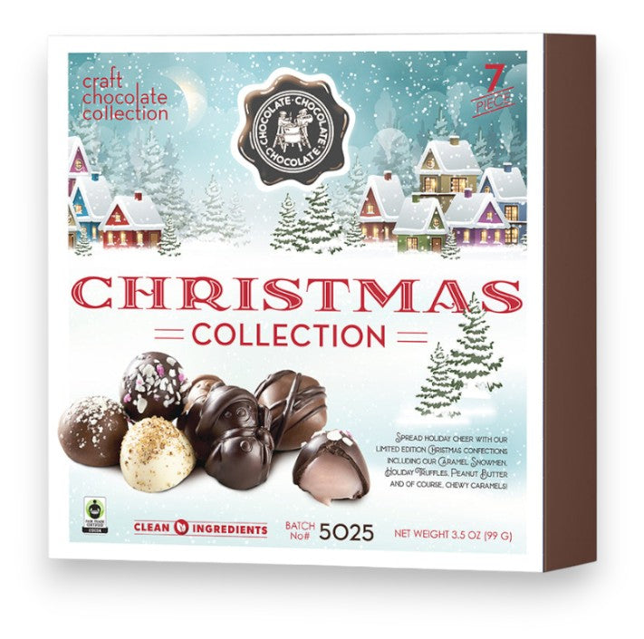 Christmas Chocolate Collection - 7 Pieces - Mellow Monkey