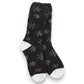 World's Softest - Winter Shimmer Crew Socks - Black - Mellow Monkey