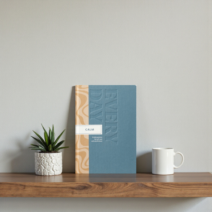 Calm Every Day - Daily Journal Practice For Self-Care And Mindfulness - Mellow Monkey