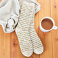 World's Softest - Winter Crew Socks - Holiday Stripe - Mellow Monkey