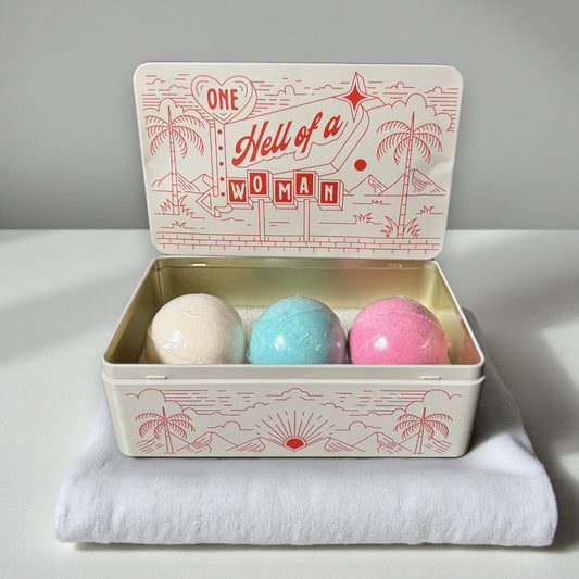 One Hell Of A Woman Bath Bomb Set - Mellow Monkey