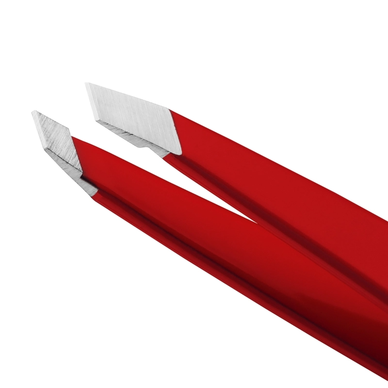 Tweezerman Slant Tweezers - Signature Red - Mellow Monkey