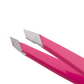 Tweezerman Mini Slant Tweezers - Neon Pink - Mellow Monkey