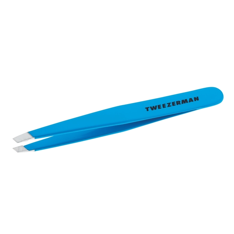 Tweezerman Slant Tweezers - Blue Jewel - Mellow Monkey