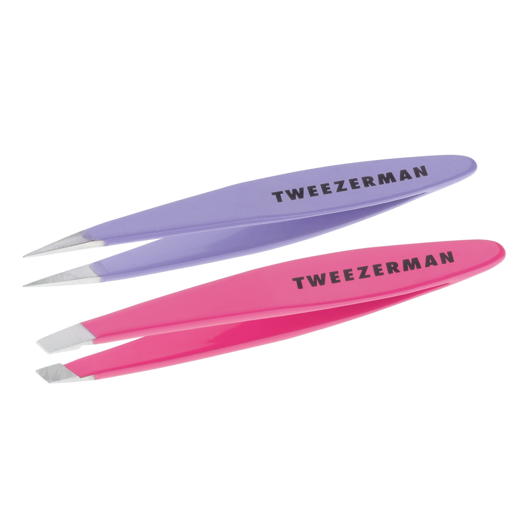 Tweezerman Mini Oval Slant And Point Tweezers - Mellow Monkey