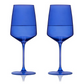 Cobalt Blue Wine Glass Set - Mellow Monkey
