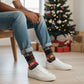 Xmas Sweater - Natural Bamboo Knit Socks - Mellow Monkey