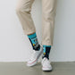 Trash Panda - Natural Bamboo Knit Socks - Mellow Monkey